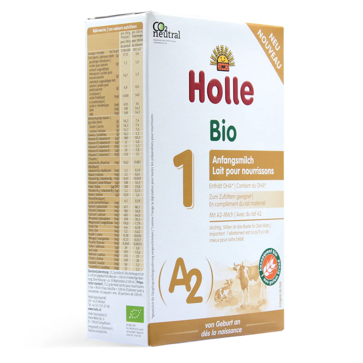 Vaca Holle A2 (etapa 1)