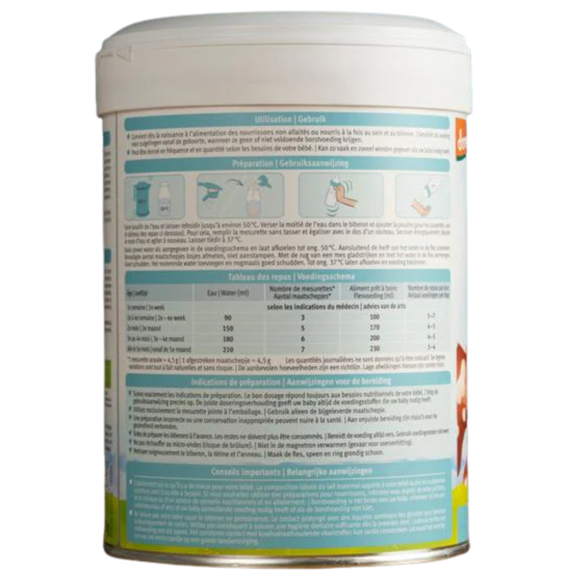 Holle Cow Dutch Organic Milk Formula (Stage 1)
