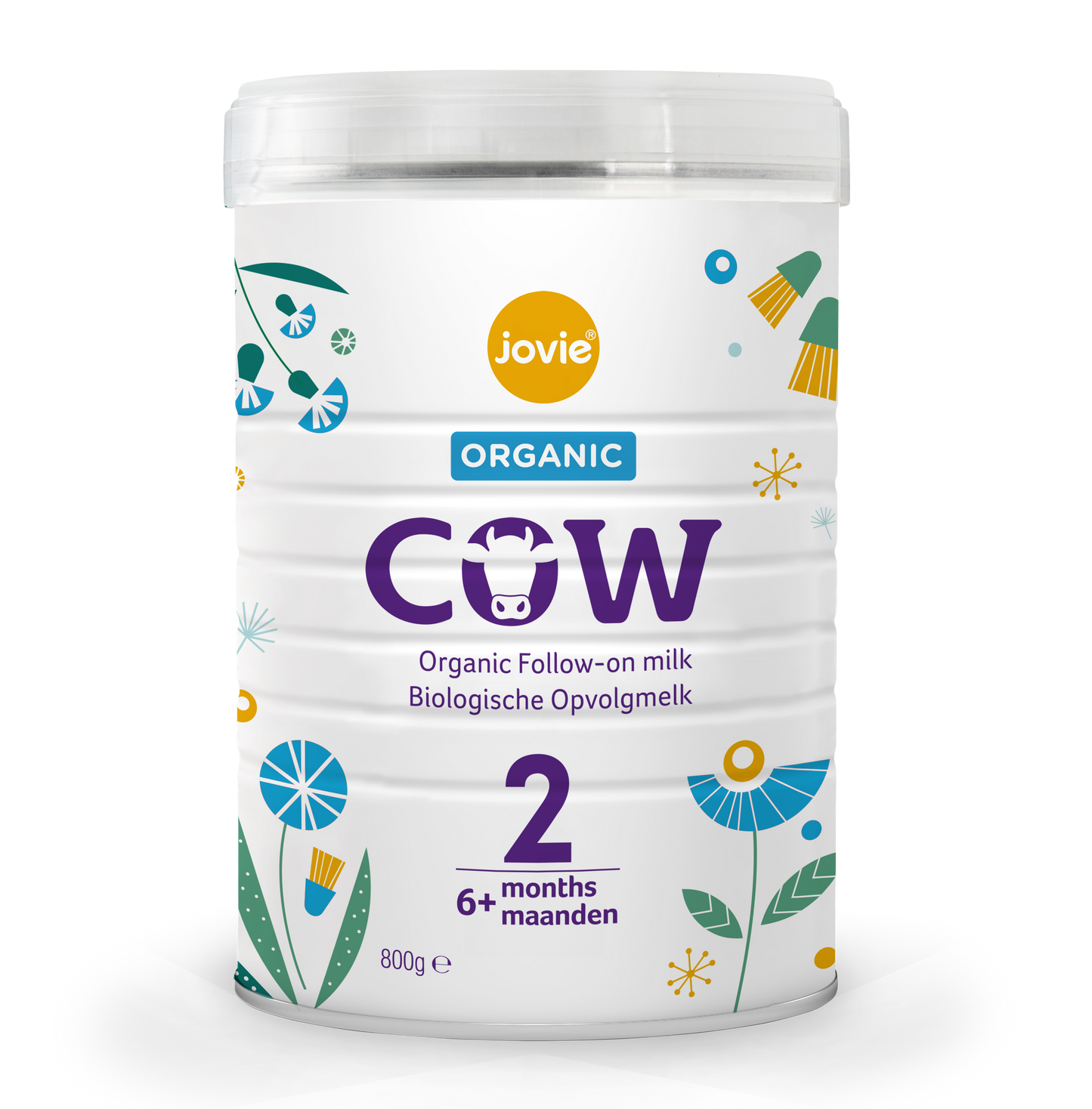 Leche de vaca orgánica para lactantes Jovie (Etapa 2)