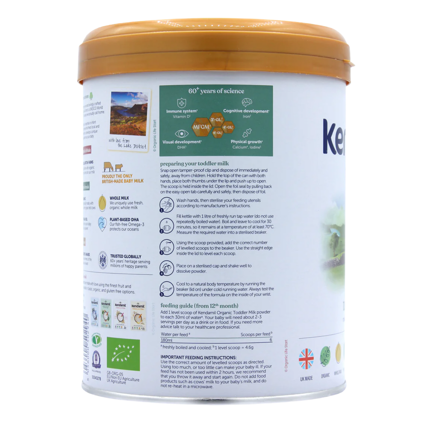 Kendamil Bio-Kleinkindmilch (Stufe 3)