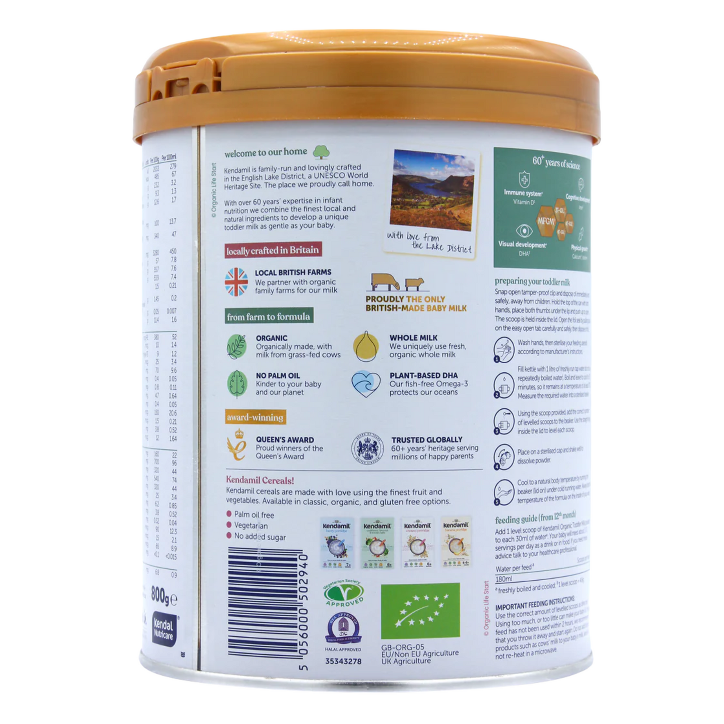 Kendamil Bio-Kleinkindmilch (Stufe 3)