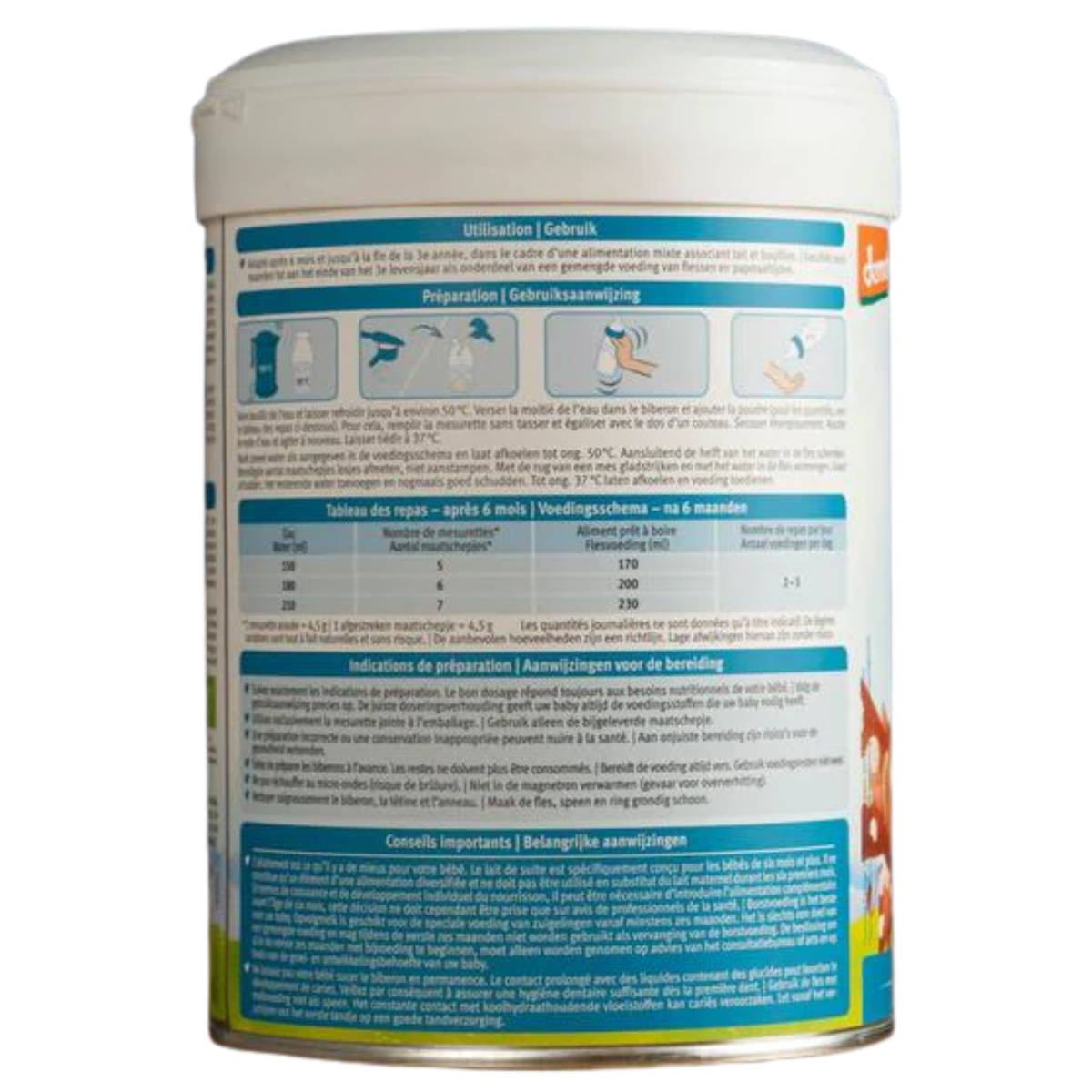 Holle Cow Dutch Organic Milk Formula (Stage 2)