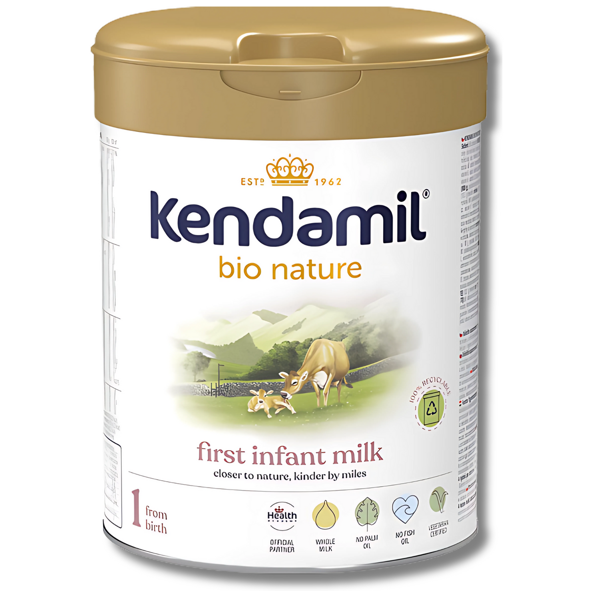 Kendamil BIO Nature Stage 1 Organic Infant Formula 800g