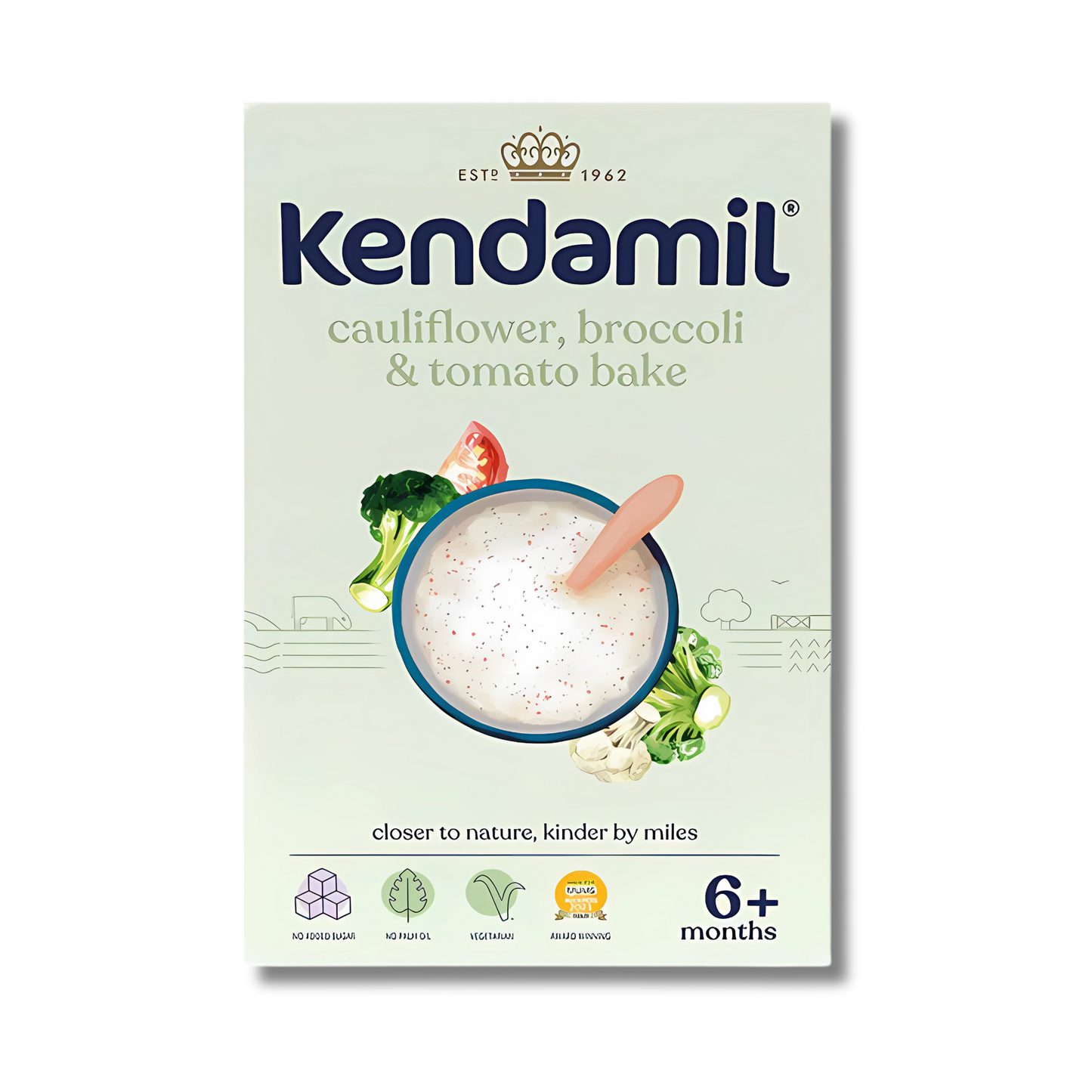 Kendamil Cauliflower, Broccoli & Tomato Bake Porridge