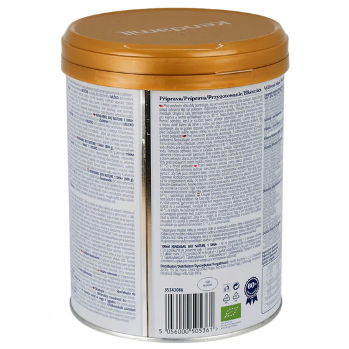 Kendamil BIO Nature Stage 1 Organic Infant Formula 800g