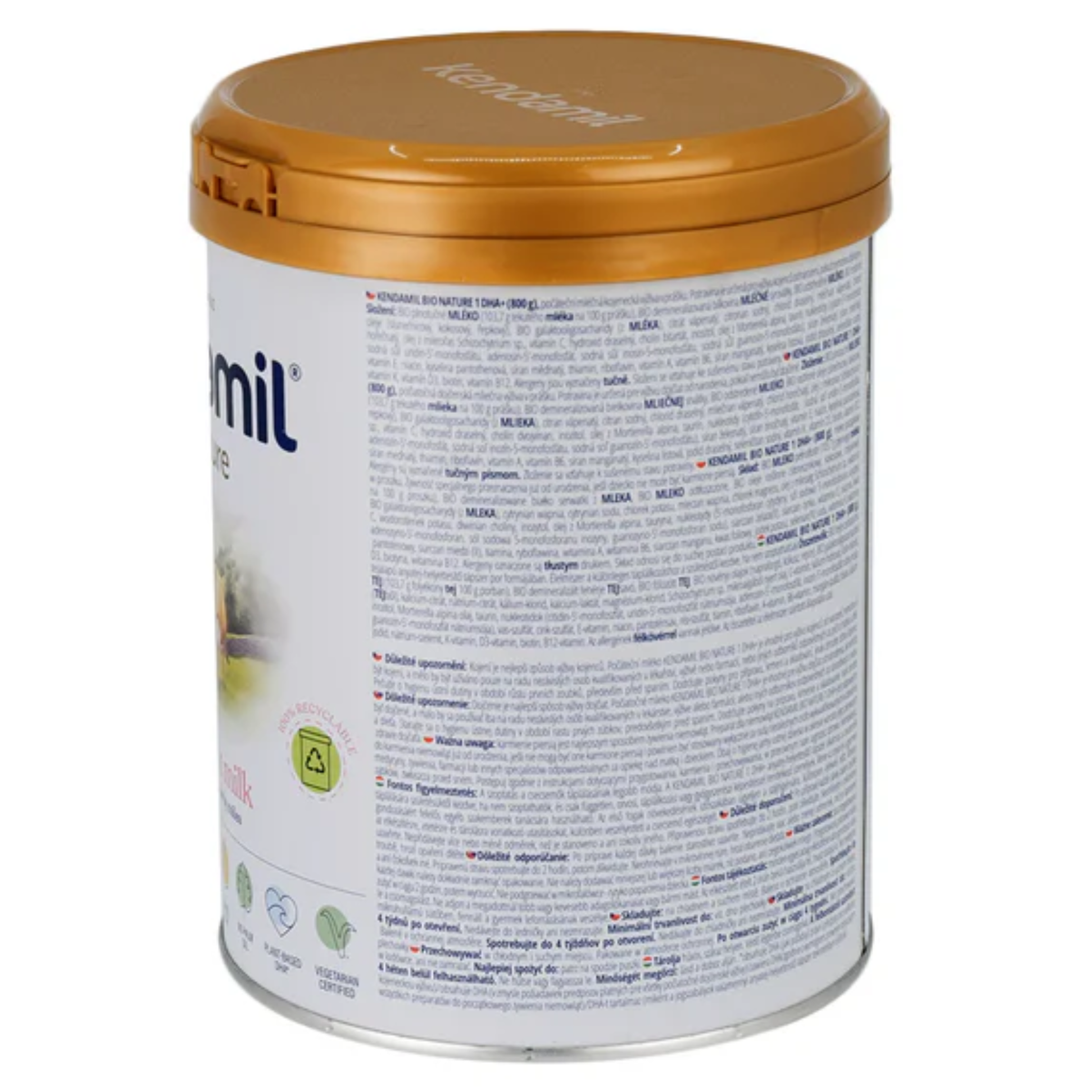 Kendamil BIO Nature Stage 1 Organic Infant Formula 800g