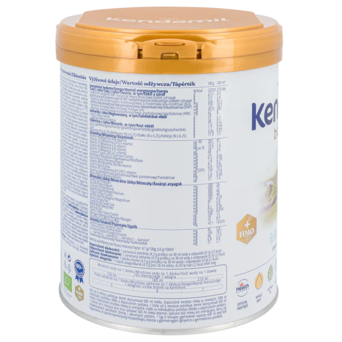 Kendamil BIO Nature Stage 2 Organic Follow-On Milk HMO+ 800g