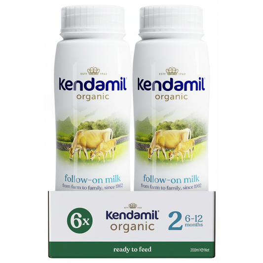 Kendamil Organic Follow On Milk 6x200ml ready to feed