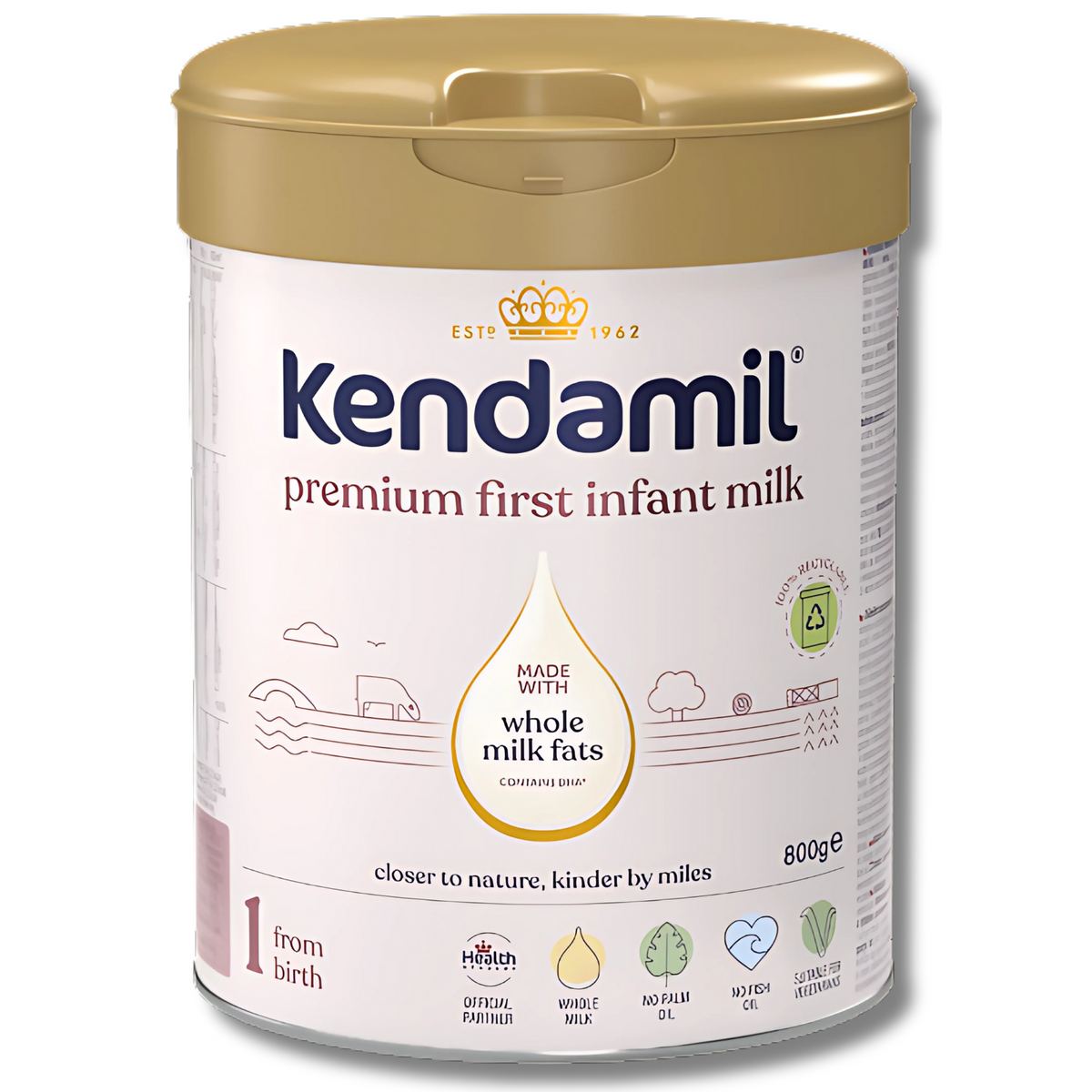 Kendamil Premium Stage 1 Infant Formula 800g